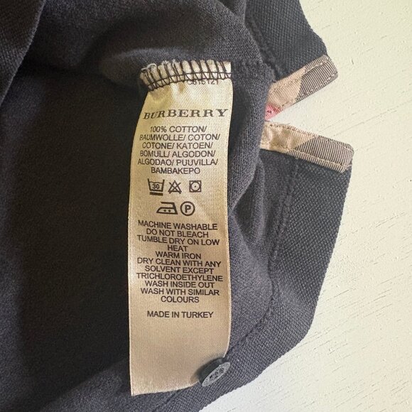 Burberry Brit Long Sleeve Polo - Picture 4 of 5